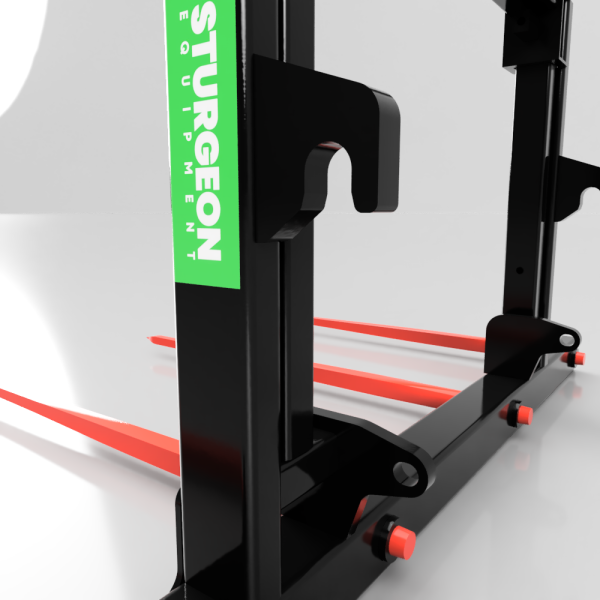 Adjustable Square Bale Fork | Ag Loaders