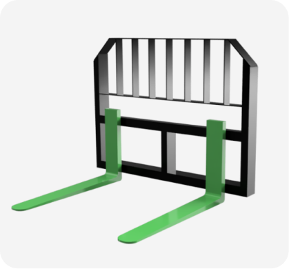 Adjustable Pallet Fork Telehandler