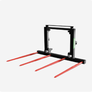 Adjustable Square Bale Fork | Ag Loader